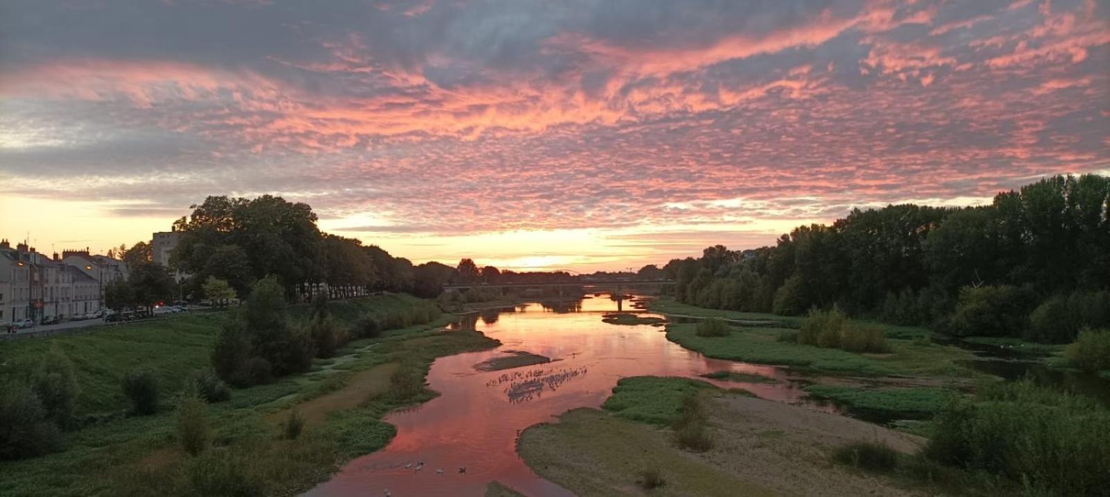 Cosy Loire, T2 Neuf, Front De Loire ,Vue Cathedrale,5Min A Pied Centre Ville Et Parking Prive Орлеан Экстерьер фото