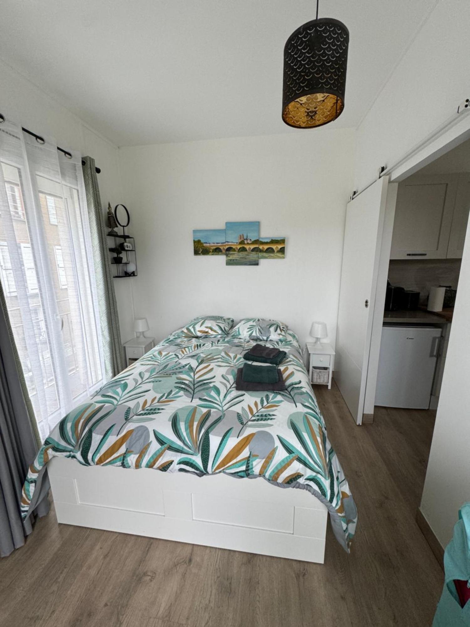 Cosy Loire, T2 Neuf, Front De Loire ,Vue Cathedrale,5Min A Pied Centre Ville Et Parking Prive Орлеан Экстерьер фото